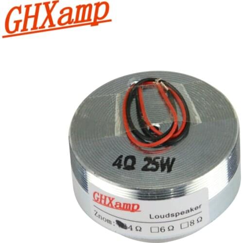 Ghxamp 4OHM 25W Vibration Speaker Plane Resonance Speakers Bass Car Massage DIY Make Trouble 1PCS