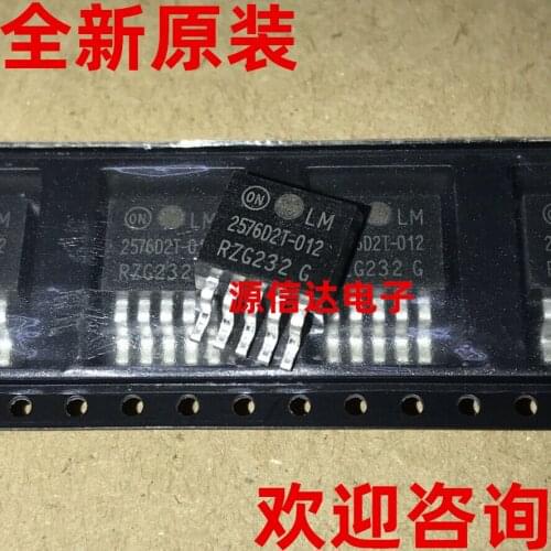 5PCS New imported LM2576D2T-12 TO-263 12V 3A switch control regulator tube real picture shooting