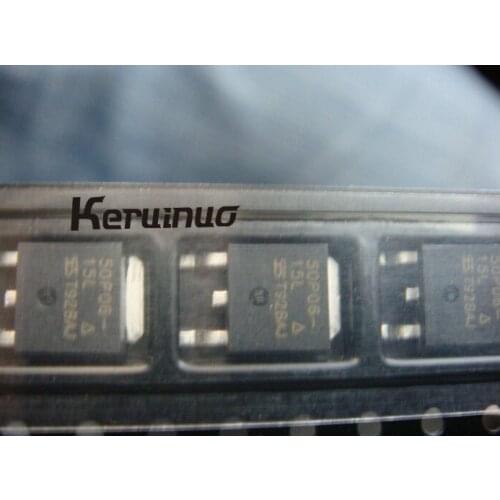 50pcs/lot SUD50P06-15L SUD50P06 MOSFET P-CH 60V 50A TO-252 Actual photo new and origianl Good part