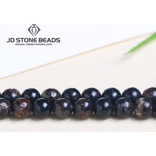 AAA Natural Phlogopite Round Loose Beads For Jewelry Making DIY Charm Bracelet Necklace Wholesale