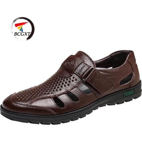 BCGXT Men's Leather Sandals