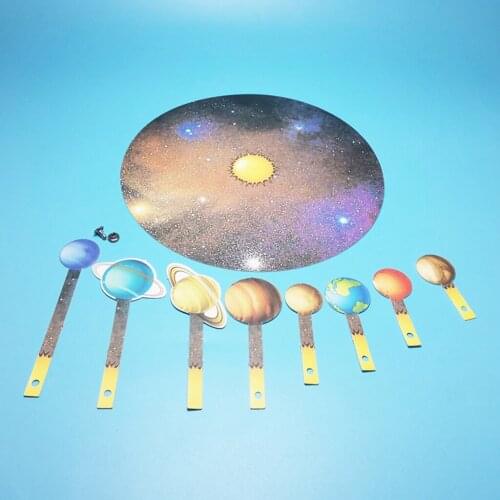 Paper Solar System Toys Planet Learning Toys Educational Cognition Gifts