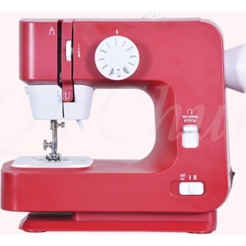 Household multifunctional sewing machine JG-1501 red household electric sewing machine lock 7.2W