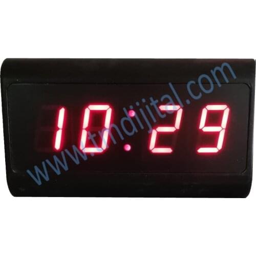 Digital Led Clock, Case Size: 9cm x 15cm, Displat Height: 25mm