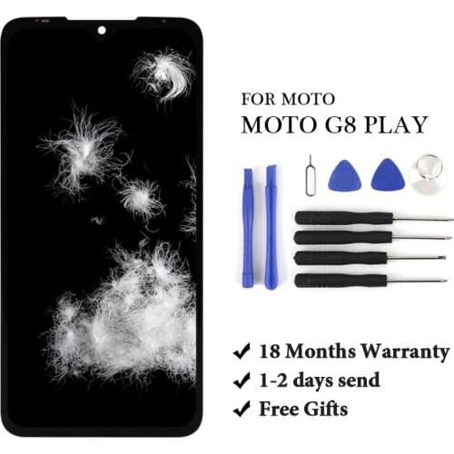 For moto g8 play LCD Display Touch Screen Digiziter Assembly Replacement For Motorola G8Play lcd display