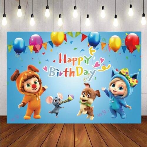 Photography Backdrop Dave And Ava Baby Shower Birthday Party Boys Girls Photo Background Decor Banner Studio Prop