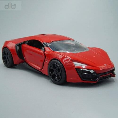 1:32 Diecast Car Model Toy Lykan Hypersport For Collection