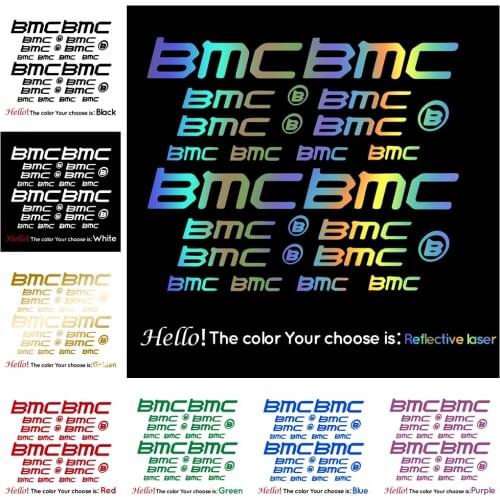 Car Stickers Reflective BMC Kit 3 Cinelli for Road Bike Mountain Cycling Sticker MTB Bicycle Wheels Decal Protector Parts30*24cm