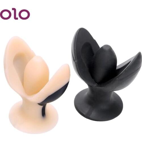 OLO Electric Shock Anal Expander Dilator Opening Butt Plug Prostate Massage Anal Plug Sex Toys for Women Adult Games