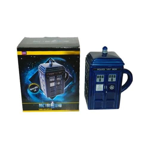 Original Doctor Who Tardis Creative Police Box Mug Funny Ceramic Coffee Tea Cup For christmas Gift