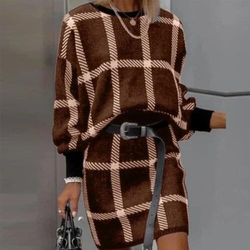 2021 Autumn New Women Elegant Floral Print Loose Dress Casual Lantern Long Sleeve Party Dress Ladies Sexy V Neck Maxi Dresses