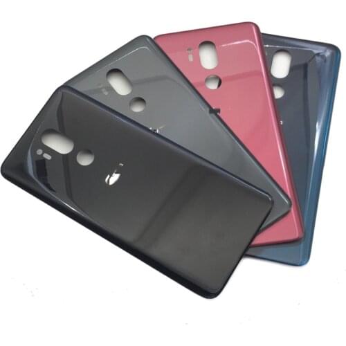 Suitable for LG G7+ G7 glass shell G7ThinQ back cover G710 glass back cover battery cover glass back shell