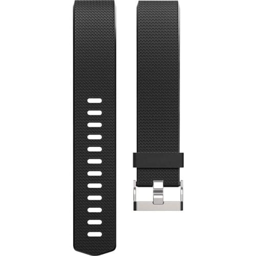 Silicone Watchband Replaceable Bracelet Strap Safe and Soft Light Weight Porous Design for Fitbit Charge 2 Smartwatch