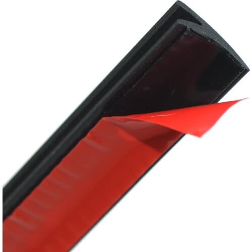 Car Window Sealant Weatherstrip V Type Seal Strips Rubber Protector Seal Strips Trim Accessories