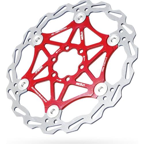 Mi.Xim 1pc Bicycle MTB bike Brake Float Floating Disc Rotors 160mm lightweight alloy bike 4 "four-color floating rotor