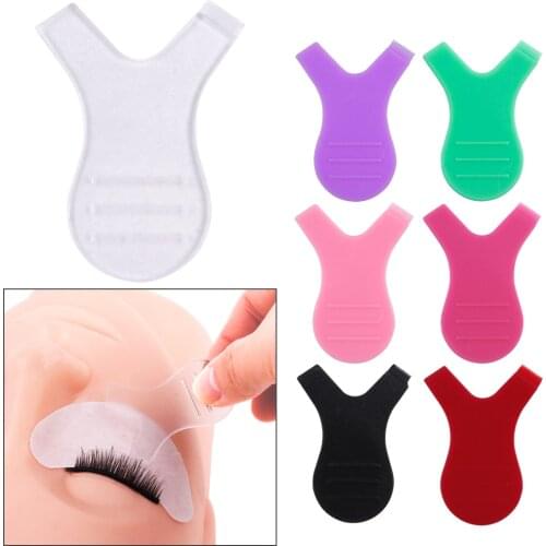 10 Pcs/Pack Y Shape Lash Brush Reuseable Grafting Eyelashes Clean Eye Lash Comb Plastic Eyelash Extension Makeup Mascara Tools