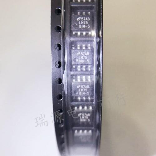 100% New&original LM75BIM-5 LM75BIMX-5 LM75BIM5 LM75 SOP-8
