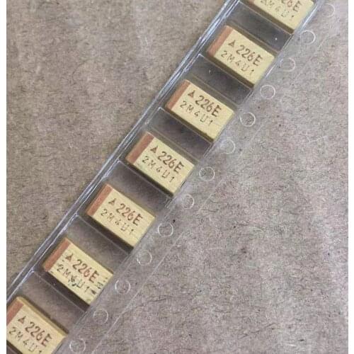 25V 22uf 10uf 226E 226 106 106E 2M4U1 8A5X1 SMD 100% Original New Capacitance Tantalum Capacitor ±20