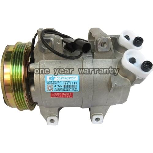 DKS15D Auto Air Conditioning AC Compressor for Mitsubishi Triton ML Mitsubishi Zinger 2.4 MN123627 506012206