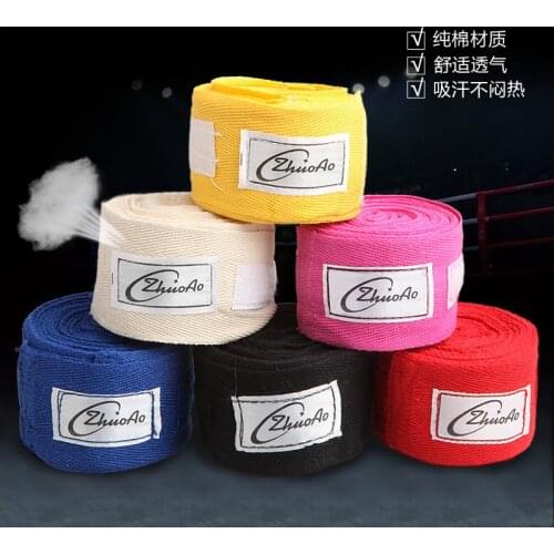 3 5 Meters Cotton Muay Thai MMA Boxing Hand Wraps Kickboxing Sanda Martial Arts Bandages Training Protective Gear EO