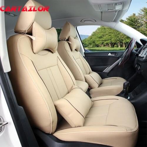 CARTAILOR full set seat covers custom fit for benz glk class cover car seats protector PU leather styling interior accessories