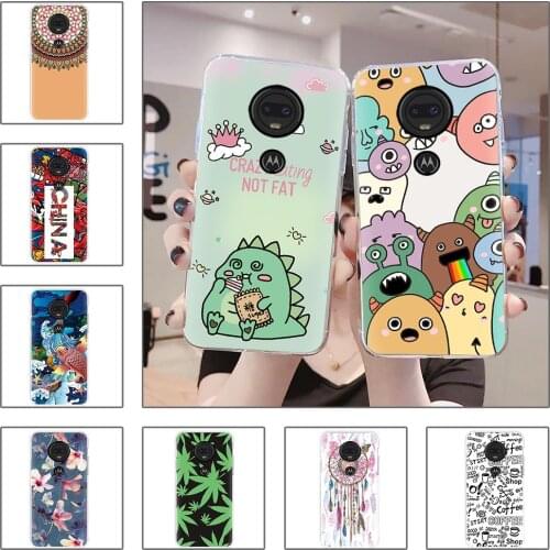 Original New Arrival Phone Case For MOTO G7 Silicone For Girls Soft New Back Cover Cute Shockproof