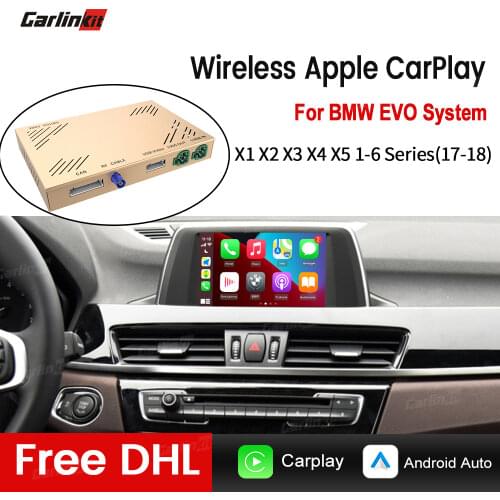 Carlinkit Decoder 2.0 For BMW F54 F55 F56 F60 2014-2019 EVO system For Wireless CarPlay Android Auto Multimedia Wireless Mirror