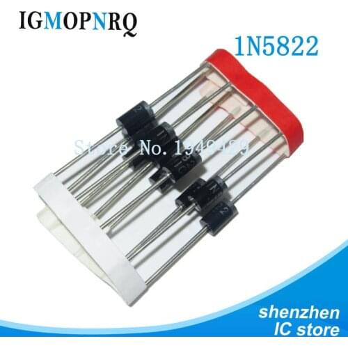 20PCS 1N5822 DO-27 IN5822 Schottky Diode 3A 40V DIP Wholesale Electronic