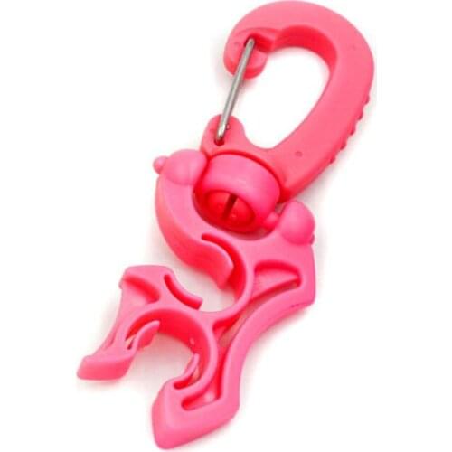 Scuba Diving Regulator Double BCD Hose Holder W/ Clip Buckle Hook Clip For Underwater Scuba Diving Diver Water Sports/100 X 35mm