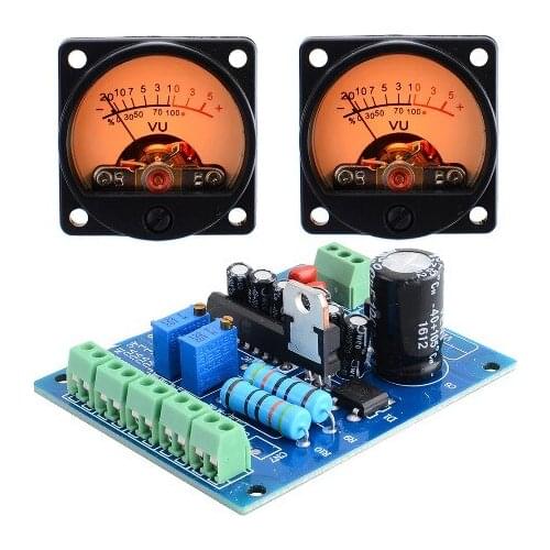Level meter VU meter power meter 2 VU meter 1 driver board kit