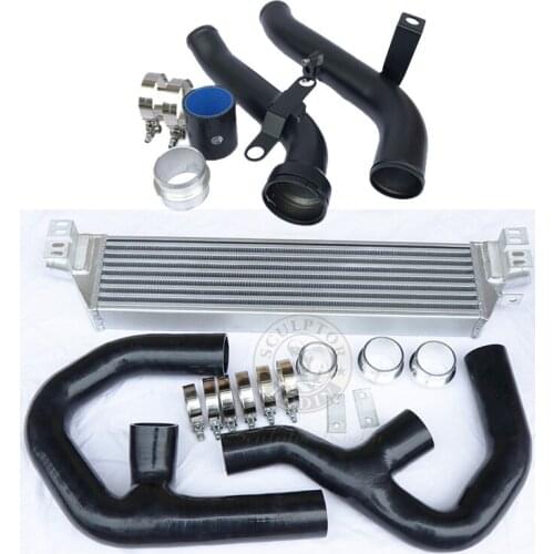 TURBO TWIN INTERCOOLER KIT FOR GOLF MK5 MK6 GTI FSI JETTA 2.0T