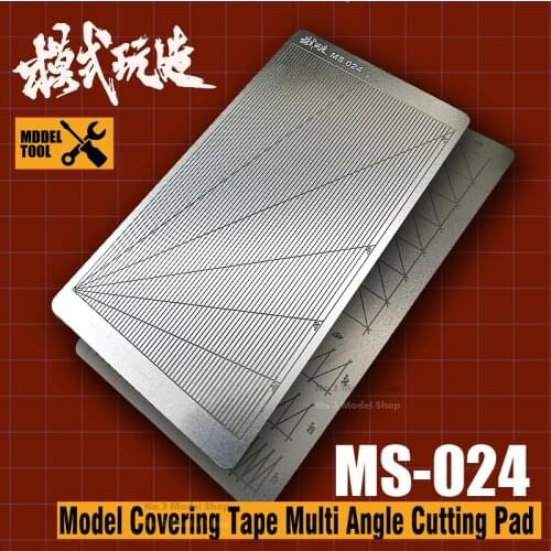 Gundam Model Dedicated Steel Groove Type Multi Angle Masking Tape Cutting Pads Two Sides Spray Model Making Tools