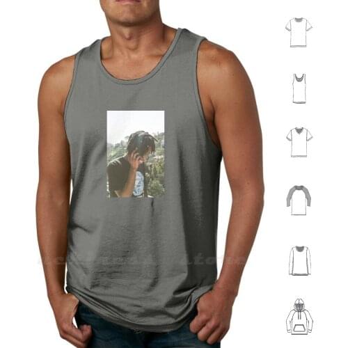 Daniel Caesar Sleeveless Tank Top Vest Cotton Get You Kali Uchis Violet Tumblr Rnb Daniel Caesar