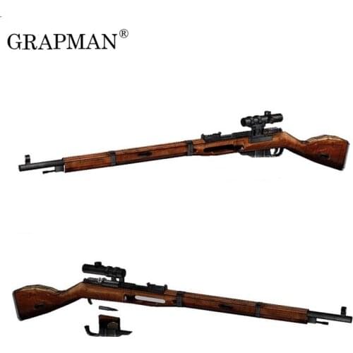 CS Mohsin He 1891/30 Model 3D Paper Manually 1:1 Papercrafts Origami Paper Gun Model