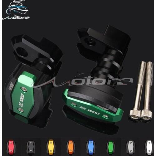 Motorcycle CNC Crash Pad Frame Slider Protection Guard For Z1000 Z 1000 2010 2011 2012 2013 2014 2015 2016