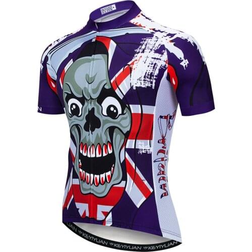 KEYIYUAN 2019 new Cycling short-sleeved Jersey mens bicycle mountain bike clothes