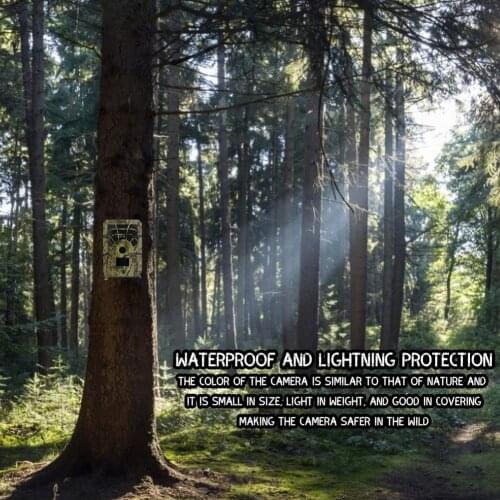 Outdoor Hunting Trail Camera PIR Infrared Night Vision Anti-theft Camera New Animal Detector Cameras Photo Trap Dropshopping