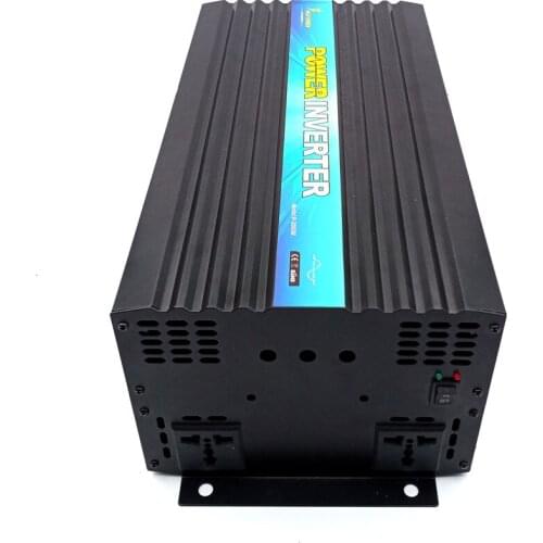 Pure Sine wave Solar Inverter 2.5KW 3000W 12V/24V DC input to 120V/220V AC output 50Hz/60Hz Digital Display Inverter