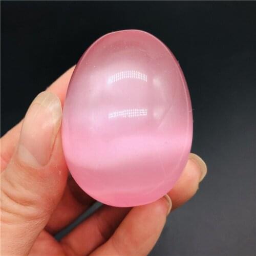 Large size red opal egg-shaped specimen gemstone crystal healing reiki natural stones and minerals