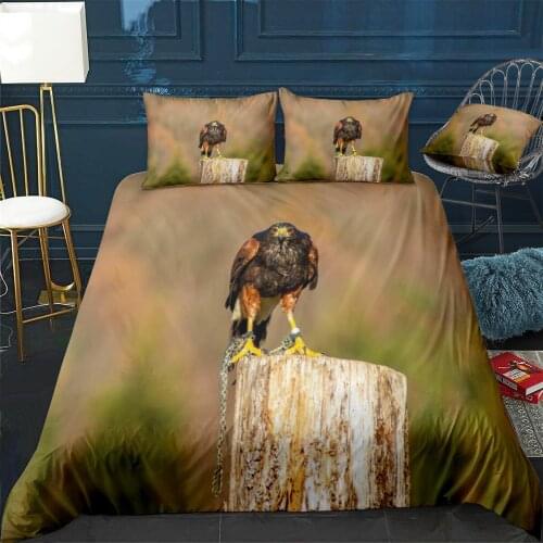 Animal 07 Quilt Cover Pillowcase 3Piece Comforter Bedding Set With Pillow Case Single Double Duvet Cover Home Decora