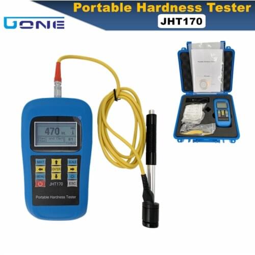 JHT170 portable hardness tester leeb metal digital HL HRC Hardness testing can measure HV HS HRA HRB testing tool