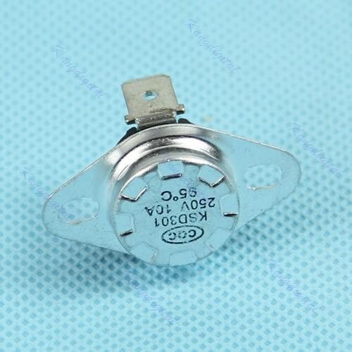 Normal Close Temperature Controlled Switch Thermostat 250V 10A KSD301 95C H02