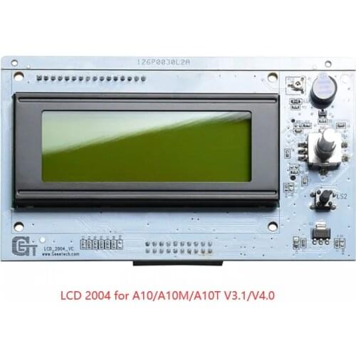 Geeetech 3d printer parts 3D LCD Display and Connect Cable non-integrated display for A10 A10M A10T GT2560 V3.1 V4.0 V4.1B