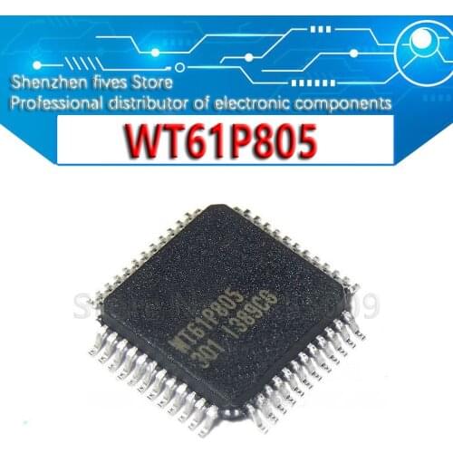 2piece100% New WT61P805 WT61P807 QFP-48 Chipset