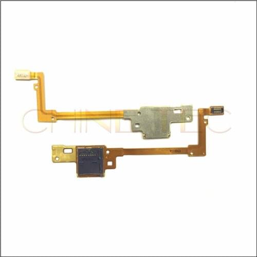 1pcs for Samsung Galaxy Tab Pro 10.1 SM-T520 T520 T525 SIM SD Card Reader Contact Flex Cable