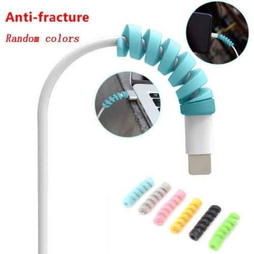 Data Cable Protector Saver for Apple Android Universal Cable Saver Cover 10Pcs