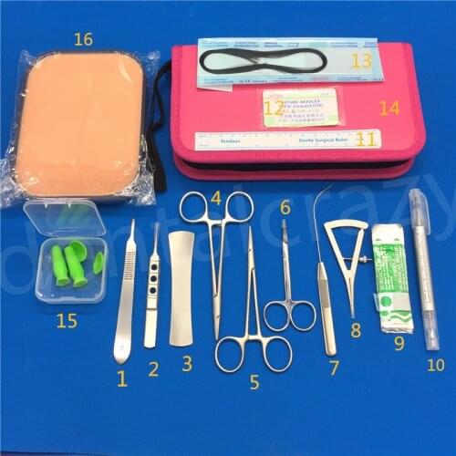 16pcs/set High Quality stainless steel ophthalmic microsurgical instruments surgery Professional