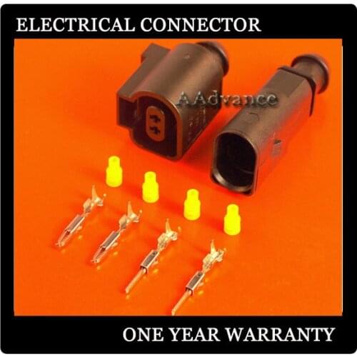 2 Way Male & Female JPT Connector German car 1J0 973 702 & 1J0 973 802 Plug