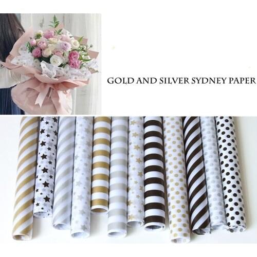 20 Sheets / Lot Tissue Paper Flower 50*70cm Gift Packaging Home Decoration Party Wedding DIY Gift Packaging Supplies Wholesale