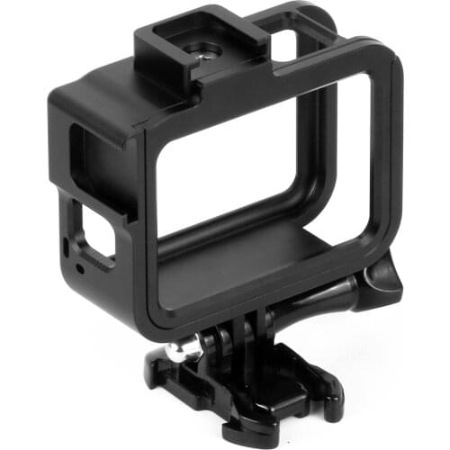 BGNing Aluminum Protection Frame Border Camera Cage for GoPro Hero 8 Black Metal Shell Housing Case with Cold Shoe Base Mount